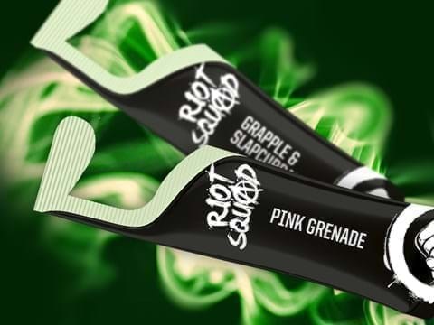 Riot Squad E-Liquid dosette packaging