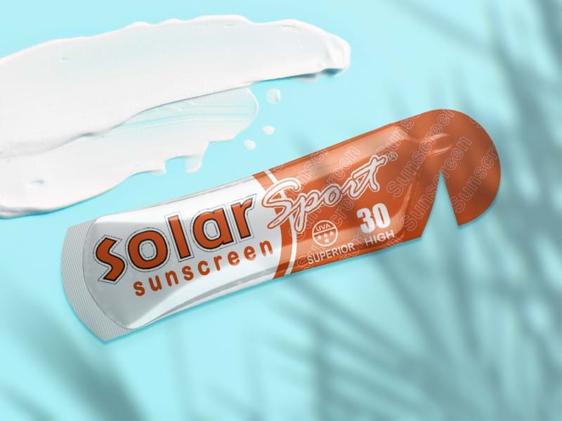 Solar Suncream Single Use Tube